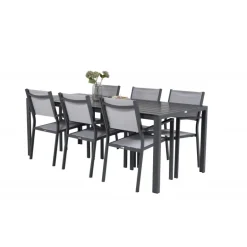 Break Loungesæt - Havemøbelsæt - Sort,Grå