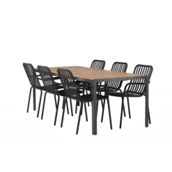 Break Loungesæt - Havemøbelsæt - Sort,Natur