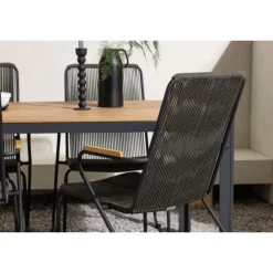 Break Loungesæt - Havemøbelsæt - Sort,Natur