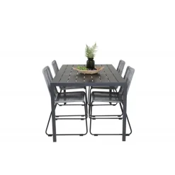 Break Loungesæt - Havemøbelsæt - Sort,Grå