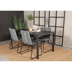 Break Loungesæt - Havemøbelsæt - Sort,Grå