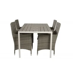 Break Loungesæt - Havemøbelsæt - Grå,Hvid