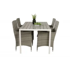 Break Loungesæt - Havemøbelsæt - Grå,Hvid