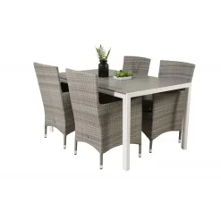 Break Loungesæt - Havemøbelsæt - Grå,Hvid