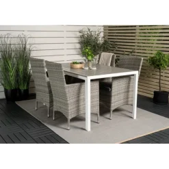 Break Loungesæt - Havemøbelsæt - Grå,Hvid