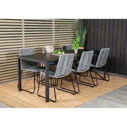 Break Loungesæt - Havemøbelsæt - Sort,Grå