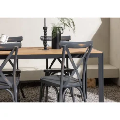 Break Loungesæt - Havemøbelsæt - Mørkegrå,Natur