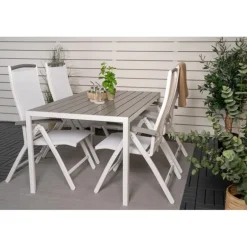 Break Loungesæt - Havemøbelsæt - Grå,Hvid