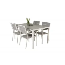 Break Loungesæt - Havemøbelsæt - Grå,Hvid