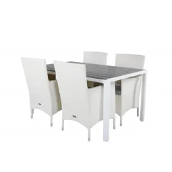 Break Loungesæt - Havemøbelsæt - Grå,Hvid