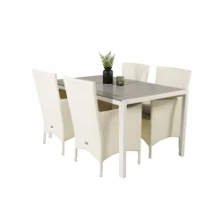 Break Loungesæt - Havemøbelsæt - Grå,Hvid