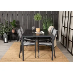 Break Loungesæt - Havemøbelsæt - Sort,Grå