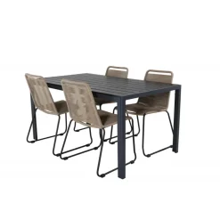 Break Loungesæt - Havemøbelsæt - Beige,Sort