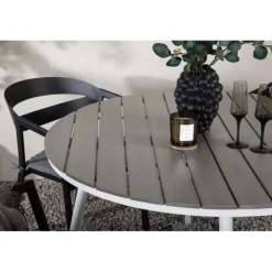 Break Rund Loungesæt - Havemøbelsæt - Grå,Hvid