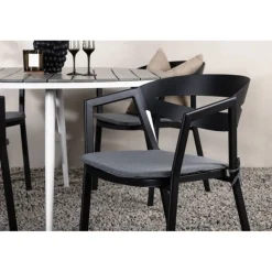 Break Rund Loungesæt - Havemøbelsæt - Grå,Hvid