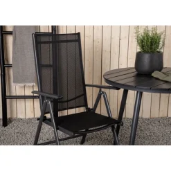 Break Rund Loungesæt - Havemøbelsæt - Sort