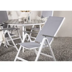 Break Rund Loungesæt - Havemøbelsæt - Grå,Hvid