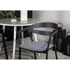 Break Rund Loungesæt - Havemøbelsæt - Grå,Hvid