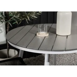 Break Rundt Loungesæt - Havemøbelsæt - Grå,Hvid