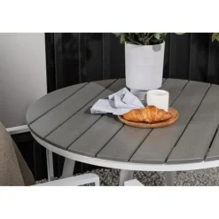 Break Rundt Loungesæt - Havemøbelsæt - Grå,Hvid