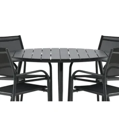 Break Rundt Loungesæt - Havemøbelsæt - Sort