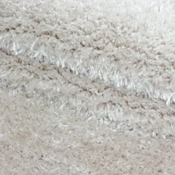 Brilliant Shaggy Tæppeløber Ensfarvet - Natur