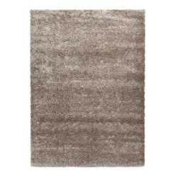 Brilliant Shaggy Tæppeløber Ensfarvet - Brun