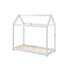 Børneseng husform 70 x 140 cm – Cabane, hvid