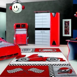 Børnetæppe Kids 460 - Rød