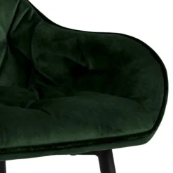 Brooke barstol grøn Velour