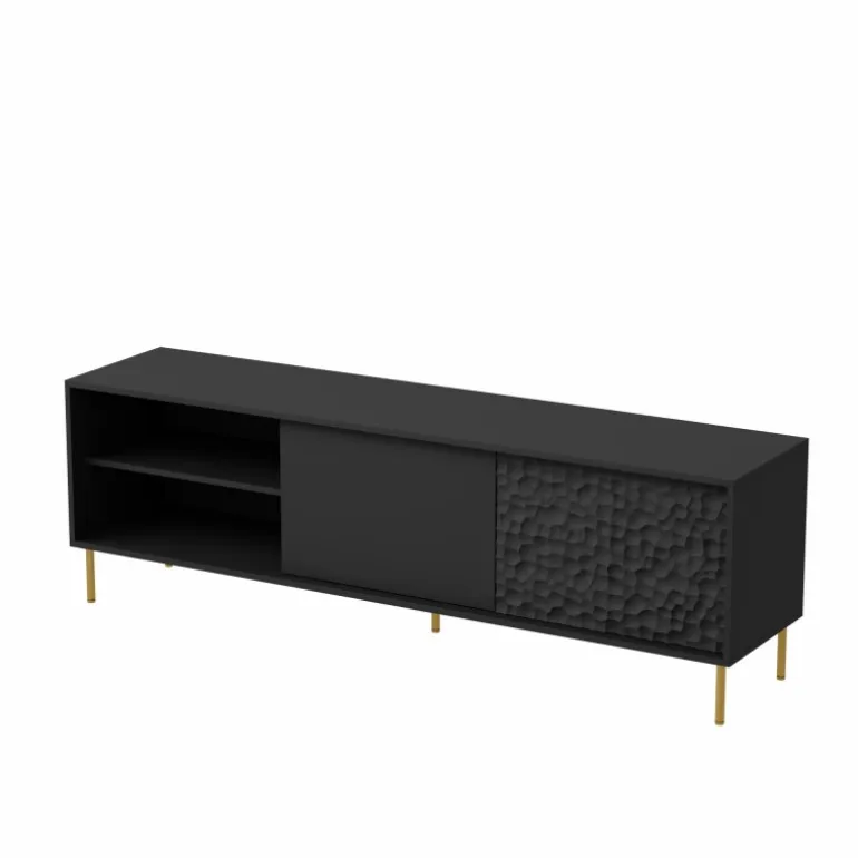 BULLET RTV-1 TV bord, Sort/guld