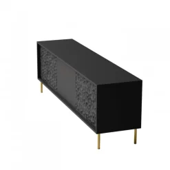 BULLET RTV-1 TV bord, Sort/guld