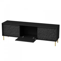 BULLET RTV-1 TV bord, Sort/guld