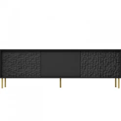 BULLET RTV-1 TV bord, Sort/guld