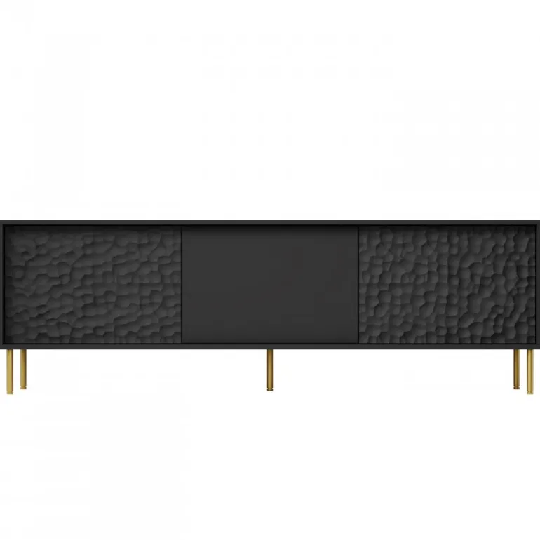 BULLET RTV-1 TV bord, Sort/guld