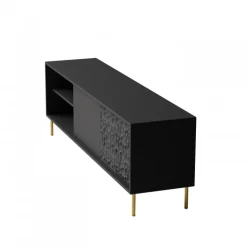 BULLET RTV-1 TV bord, Sort/guld