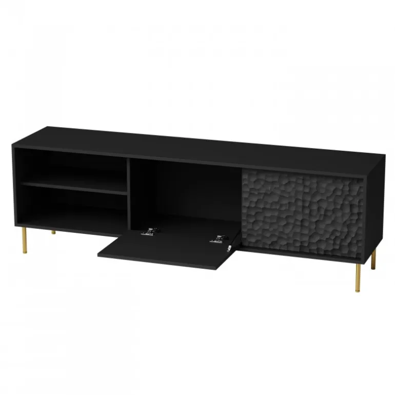 BULLET RTV-1 TV bord, Sort/guld