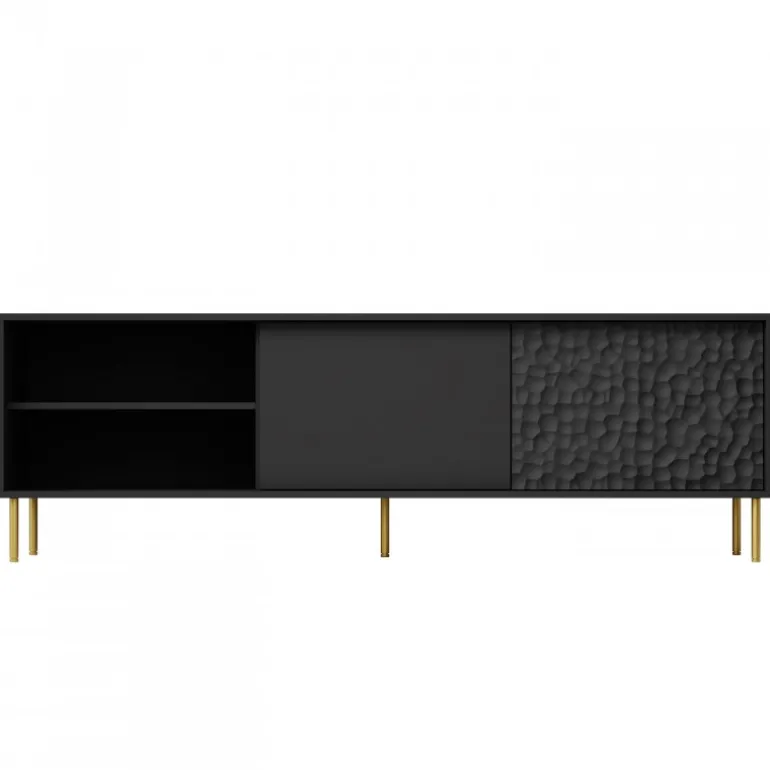 BULLET RTV-1 TV bord, Sort/guld