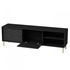 BULLET RTV-1 TV bord, Sort/guld