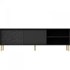 BULLET RTV-1 TV bord, Sort/guld