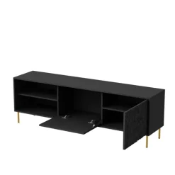 BULLET RTV-1 TV bord, Sort/guld