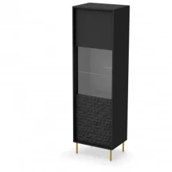 BULLET W-1 Vitrine, Sort/Guld