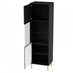 BULLET W-1 Vitrine, Sort/Guld
