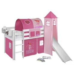 Bumle halvhøj seng m. Rutsch - Drømmefe