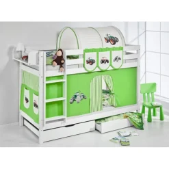 Bumle Køjeseng - Grøn gravko