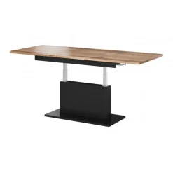 BUSETTI, sofabord, wotan eg / Sort mat