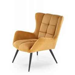 BYRON lænestol, sennepsgul