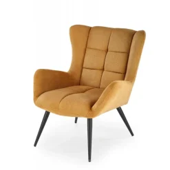 BYRON lænestol, sennepsgul