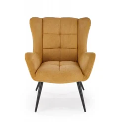 BYRON lænestol, sennepsgul