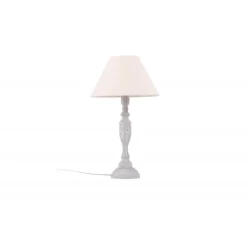 Caen Bordlampe - Beige og Lysegrå